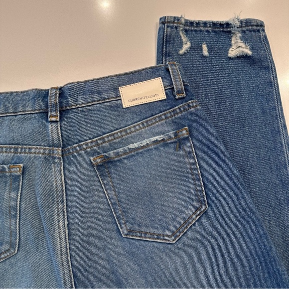 Current/Elliott The Boyfriend Jean Cloudburst Size 25 - Picture 11 of 11